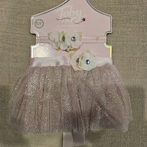 Pink Sparkle Tutu Headband